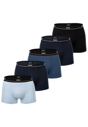 BOSS Boxershorts "Boxershort Trunk 5P Essential 5er Pack"