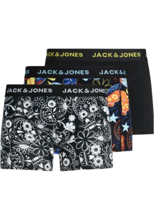 Jack & Jones Boxershorts "JACSUGAR SKULL TRUNKS 3 PACK. NOOS"