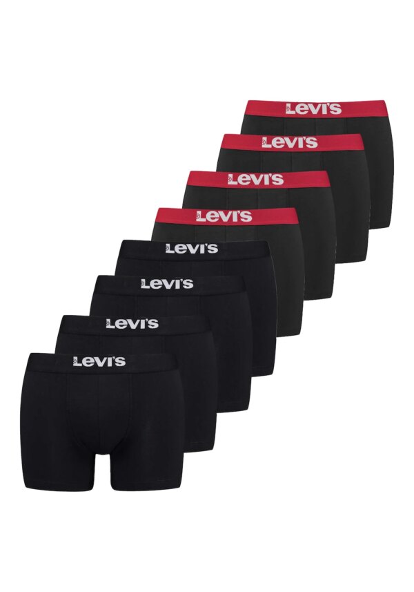Levis Boxershorts "Boxershort SOLID BASIC BOXER BRIEF ORG CO 4P ECOM 8er Pack"
