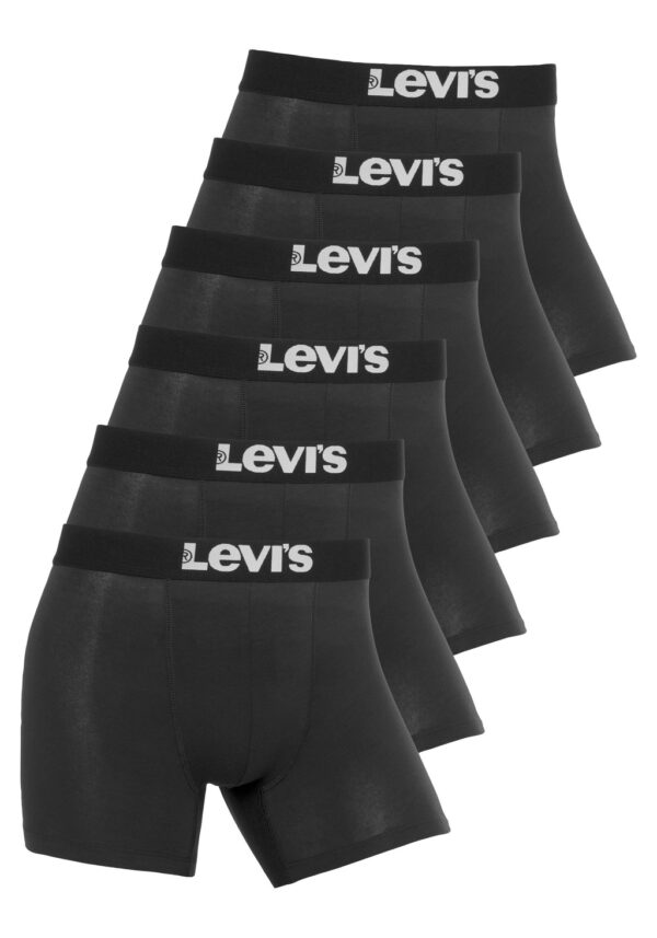 Levis Boxershorts "Levis Men Solid Badic Boxer 6er Pack"