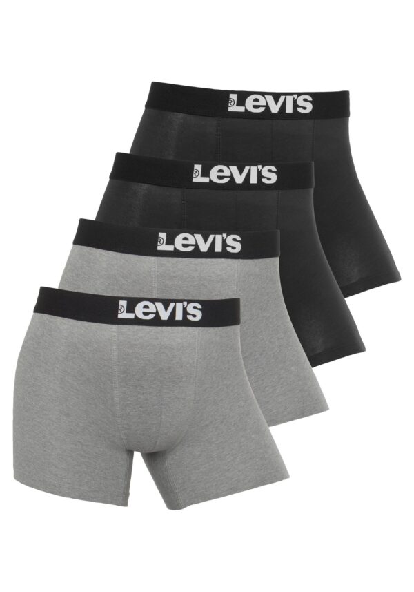 Levis Boxershorts "Men Solid Logo Boxer 4er Pack"