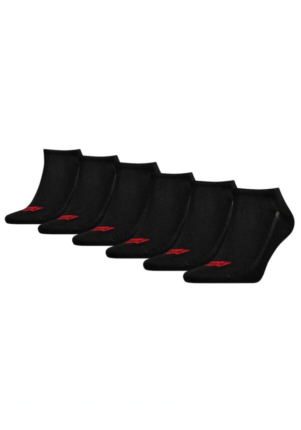 Levis Sneakersocken "Socken LEVIS LOW CUT BATWING LOGO 6P RECYCLED CO 6er Pack"