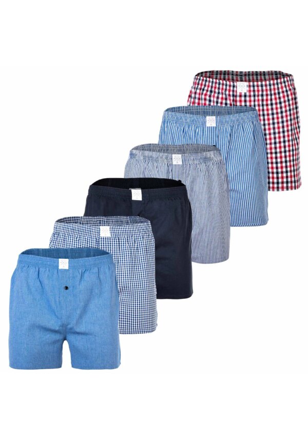 MG-1 Boxershorts "Web-Boxershorts 6er Pack"