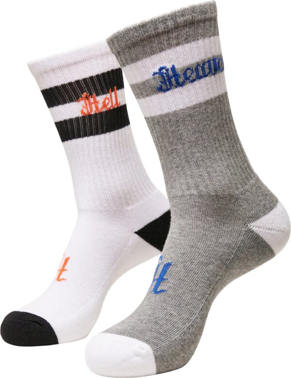 MisterTee Basicsocken "MisterTee Unisex Heaven Hell Socks 2-Pack"