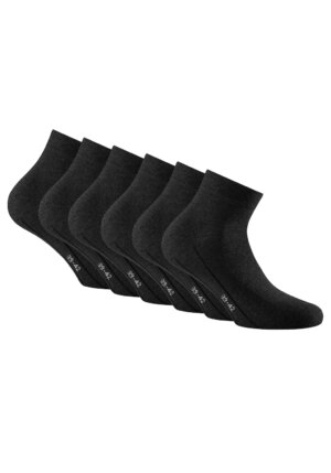 Rohner Socks Sneakersocken "Socken Sneaker Plus 3er Pack 6er Pack"