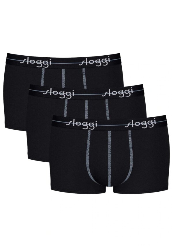 sloggi Boxershorts "Boxershort Start Hipster C3P box 3er Pack"