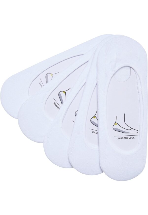 URBAN CLASSICS Basicsocken "Urban Classics Unisex Invisible Socks 5-Pack"