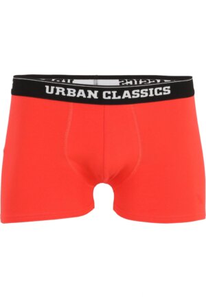 URBAN CLASSICS Boxershorts "Urban Classics Herren Organic X-Mas Boxer Shorts 3-Pack"